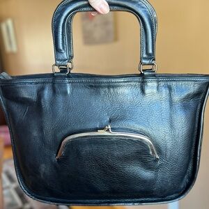 Vintage Coach NYC 1970’s Watermelon Cartouche Stamped Bag